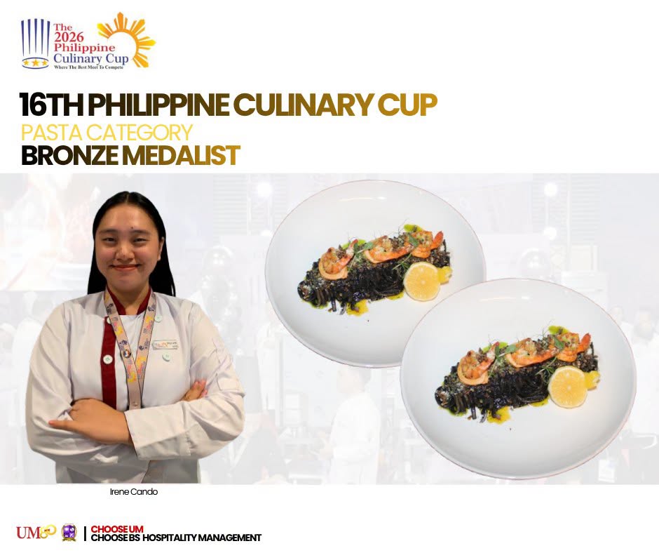 UM-CHE Wins Medals at 16th Philippine Culinary Cup 2026